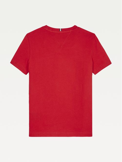 Remera unisex  para niños con logo estampado