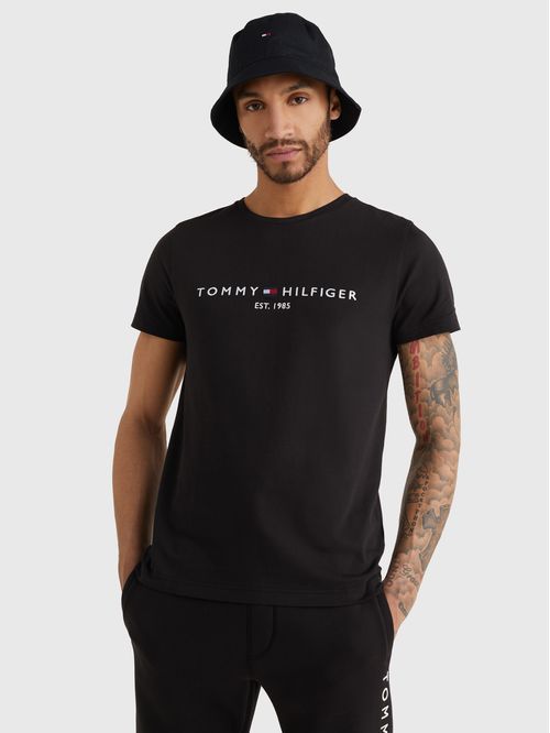 REMERA CON LOGO BORDADO SLIM FIT