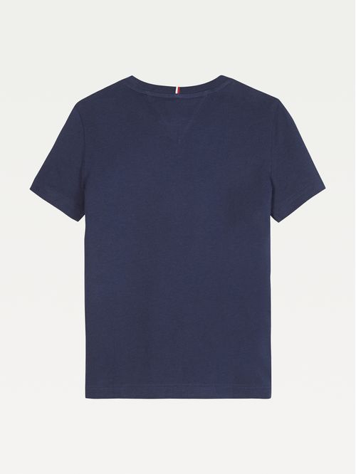 Remera unisex  para niños con logo estampado