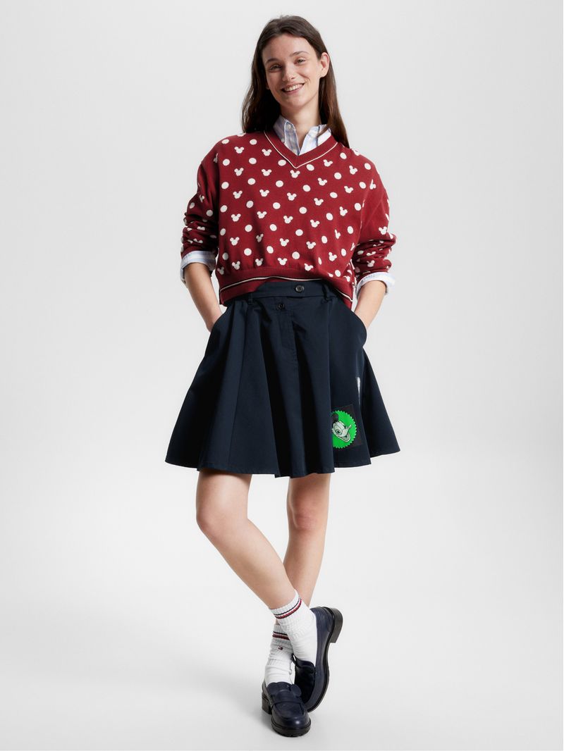 FALDA-CHINO-DISNEY-X-TOMMY-DE-CORTE-EVASE-CON-PARCHES