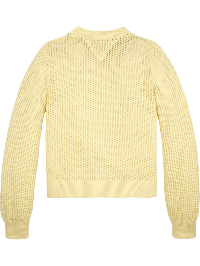 Cardigan-crochet-con-logo