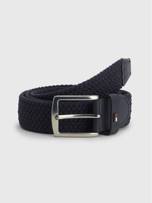 Cinturón Denton textil trenzado