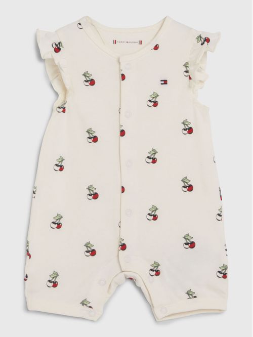 Body  con estampado integral de cerezas