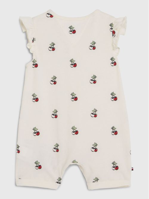 Body  con estampado integral de cerezas