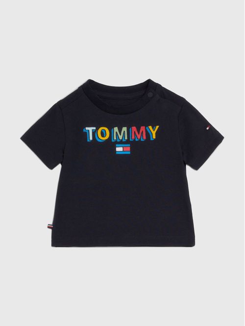 Remera  para bebé  con logo multicolor