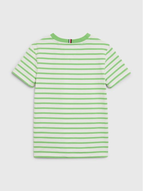 Remera de rayas marineras con bolsillo