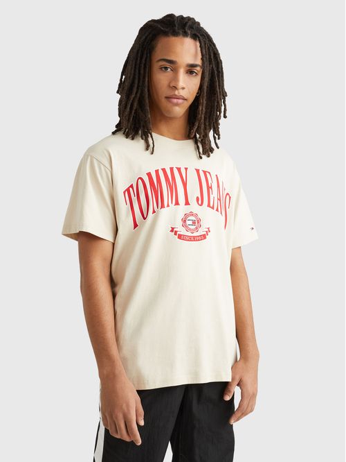Remera TJ con logo en pecho y espalda