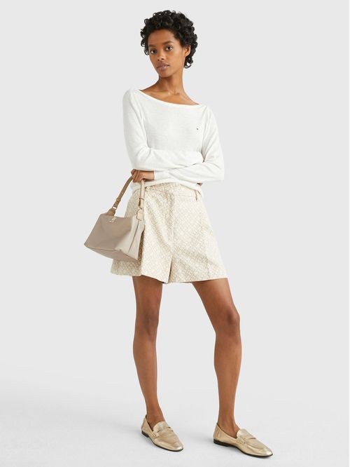 Sweater cuello bote regular fit