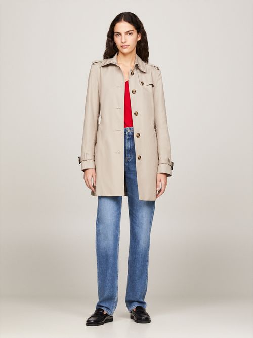 Trench de gabardina