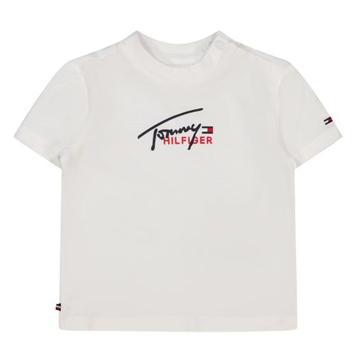 Remera para bebé con inscripción en el pecho