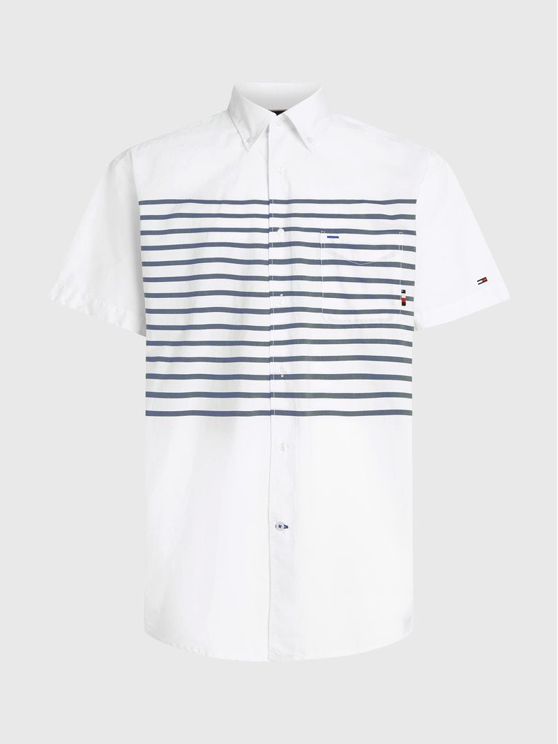 Camisa-de-manga-corta-con-rayas-marineras