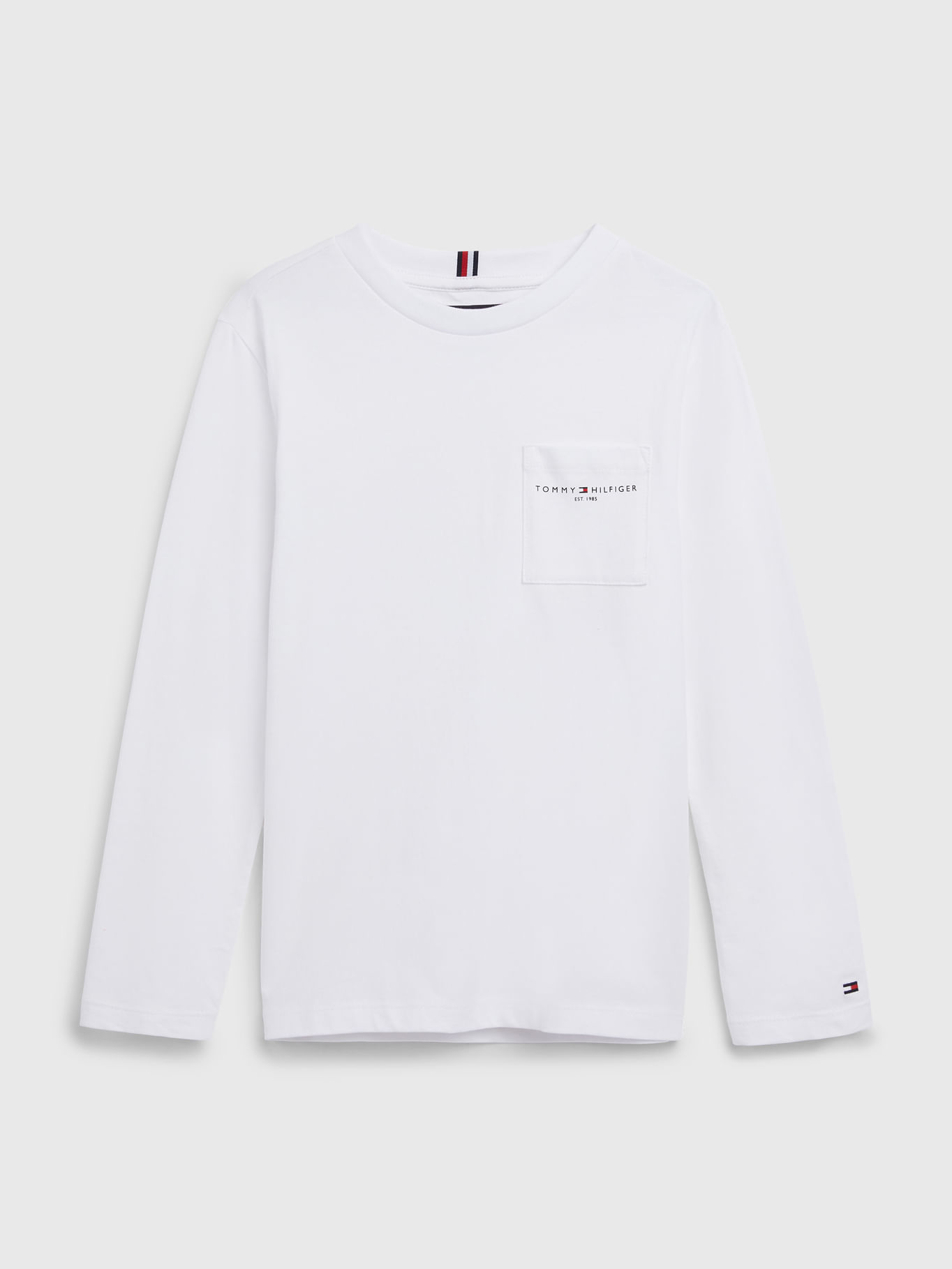 Remera para niño manga larga con bolsillo