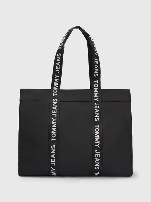 Cartera tote Essential con inscripción