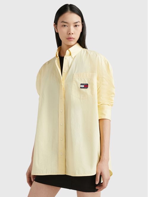 Camisa oversize con parche