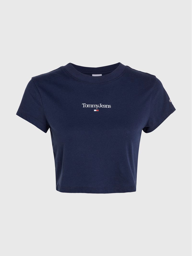 Remera-Essential-de-corte-cropped-con-logo