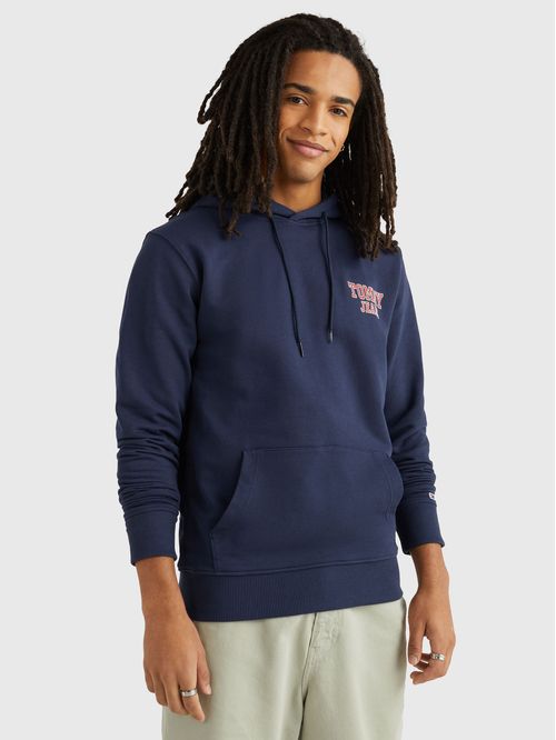 Buzo TJ con logo pequeño estampado