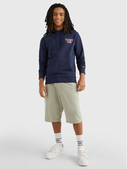 Buzo TJ con logo pequeño estampado