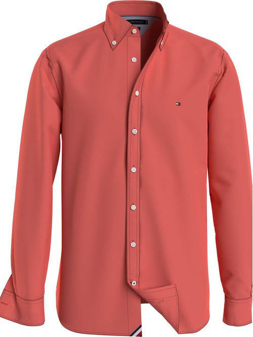 Camisa de poplín TH flex regular fit