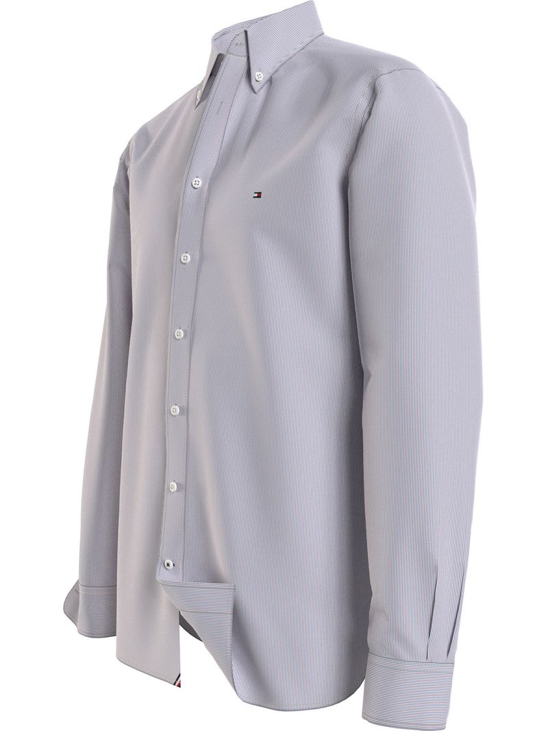 Camisa-de-corte-regular-con-logo-bordado-en-el-pecho