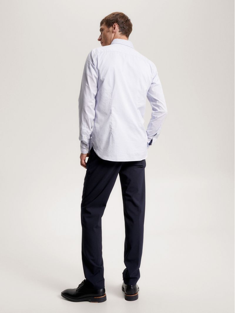 Camisa-de-corte-slim-con-microestampado