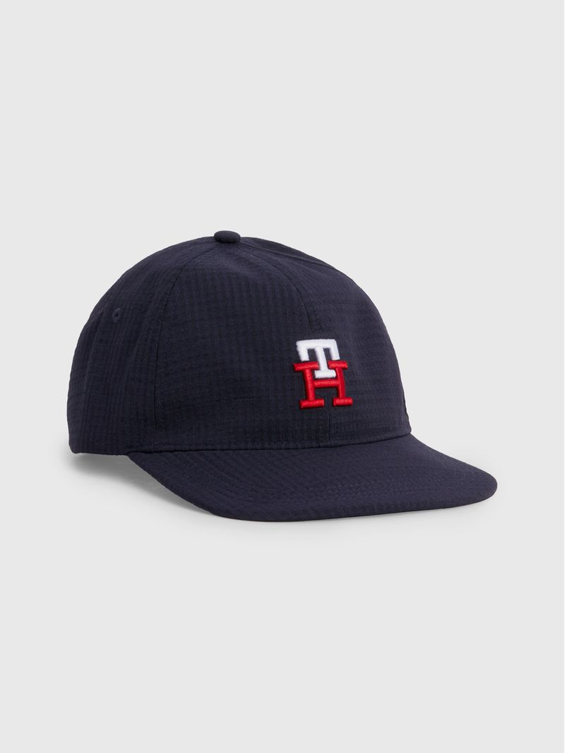 Gorra-de-beisbol-texturizada-con-monograma