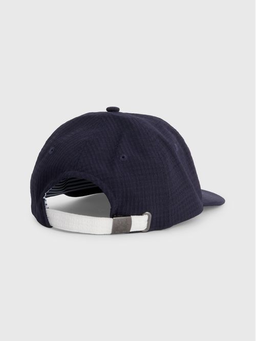Gorra de béisbol texturizada con monograma