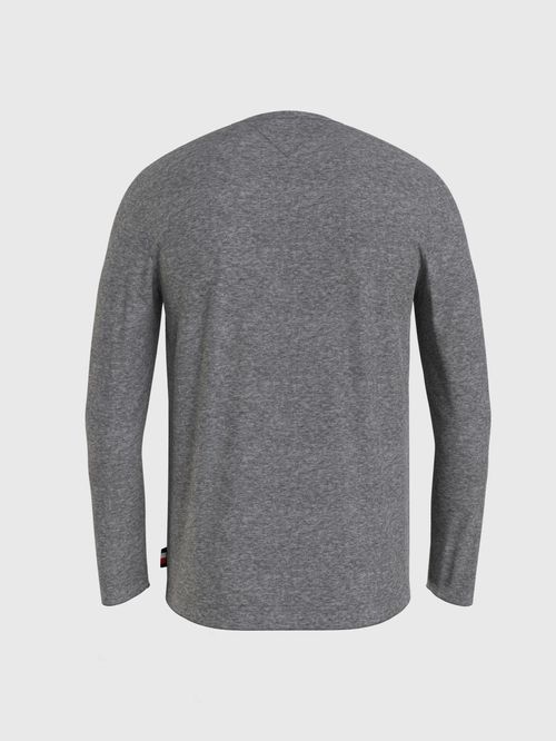 Remera manga larga con logo circular
