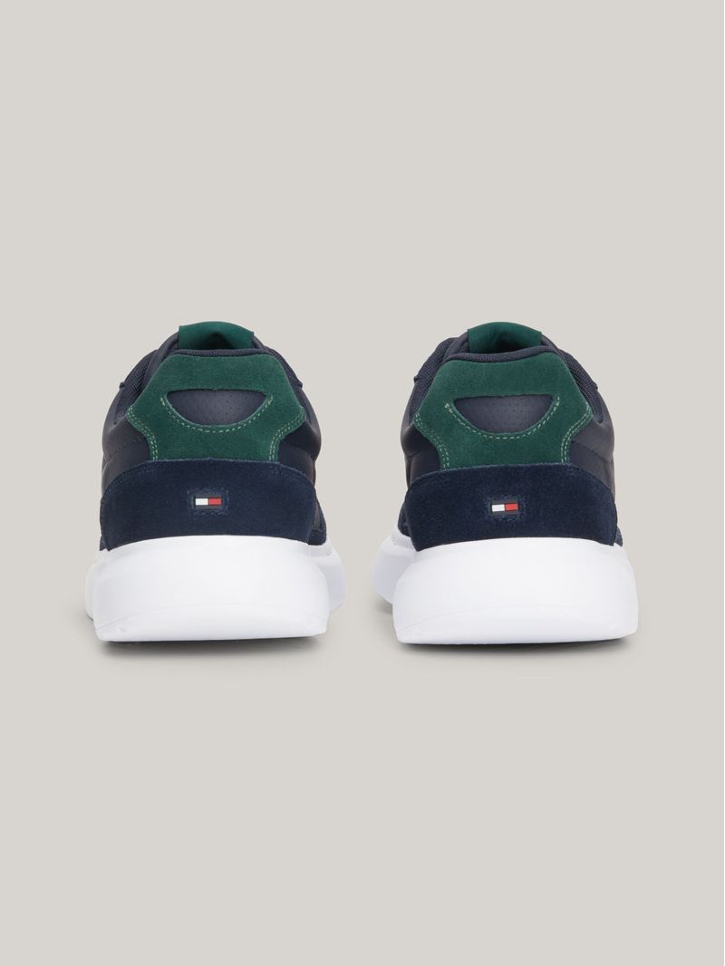 Zapatillas-de-ante-cupsole-con-cinta-distintiva