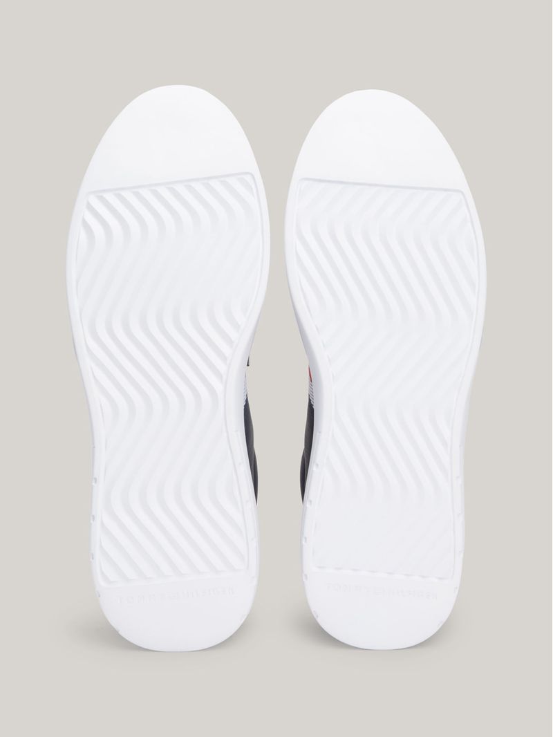 Zapatillas-de-ante-cupsole-con-cinta-distintiva