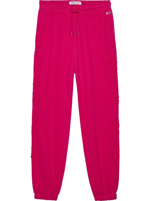 Joggers amplios con aplicación de logo tonal