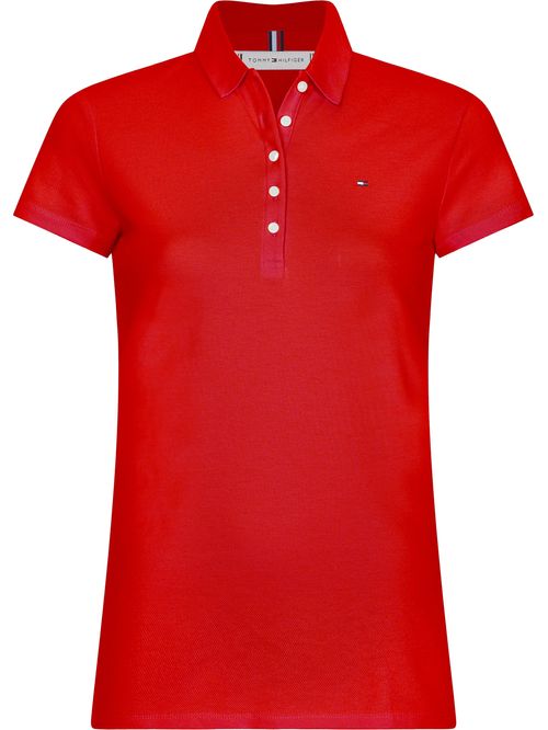 Polo con Billetera de cinco botones y corte slim