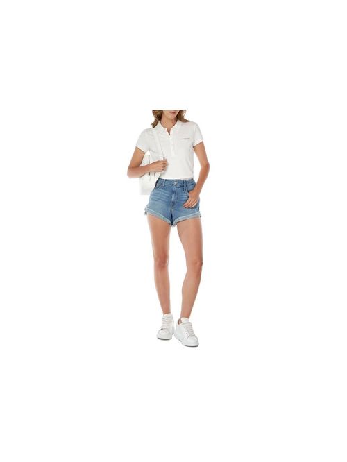 Polo de corte slim con logo bordado