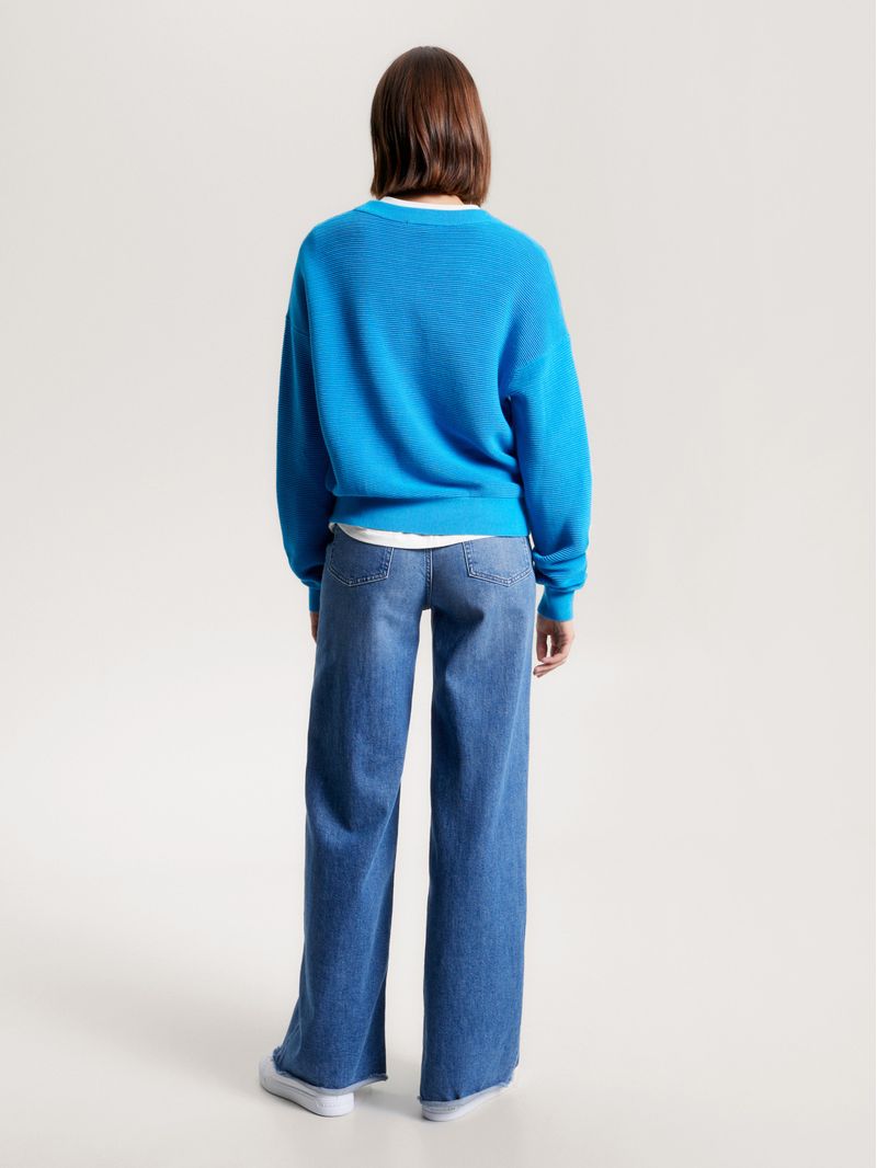 Sweater-de-corte-amplio-con-logo-tonal