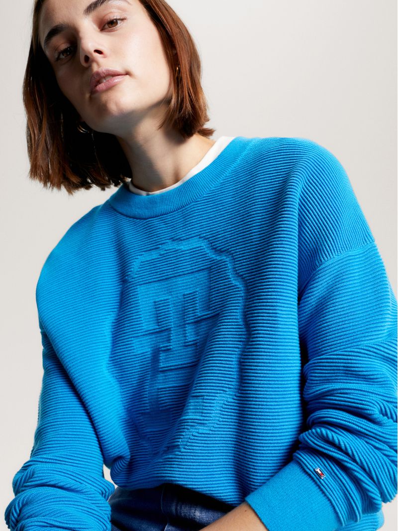 Sweater-de-corte-amplio-con-logo-tonal