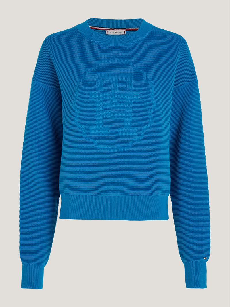 Sweater-de-corte-amplio-con-logo-tonal