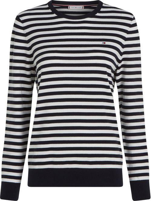 Sweater manga larga a rayas