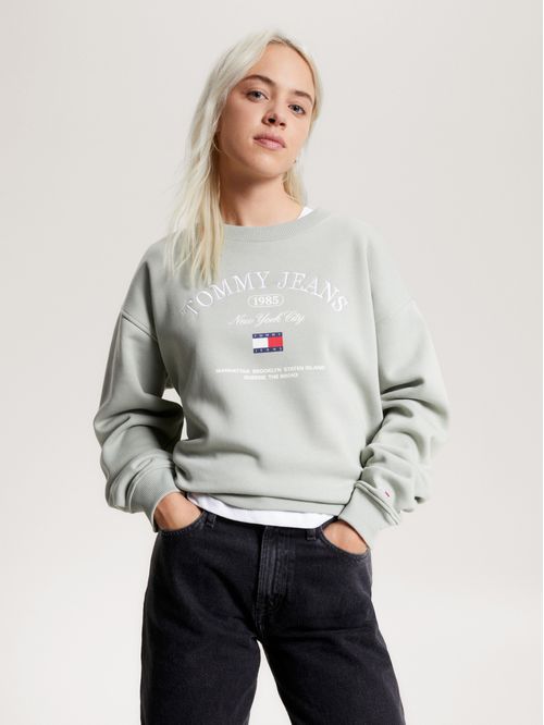 Buzo de corte relaxed con logo