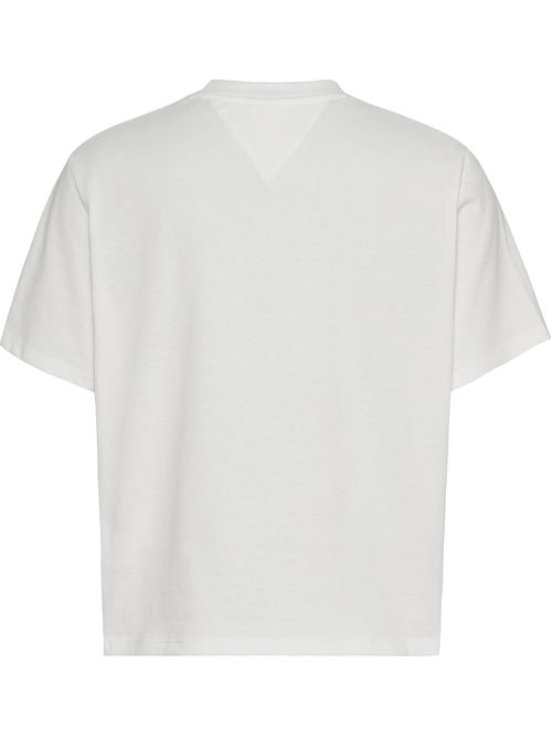 Remera essential de corte clásico con logo