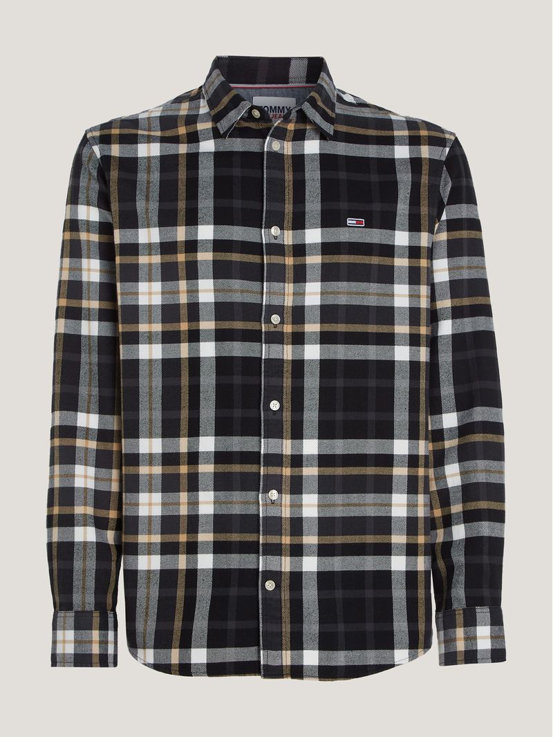 Camisa-clasica-de-franela-a-cuadros-Essential