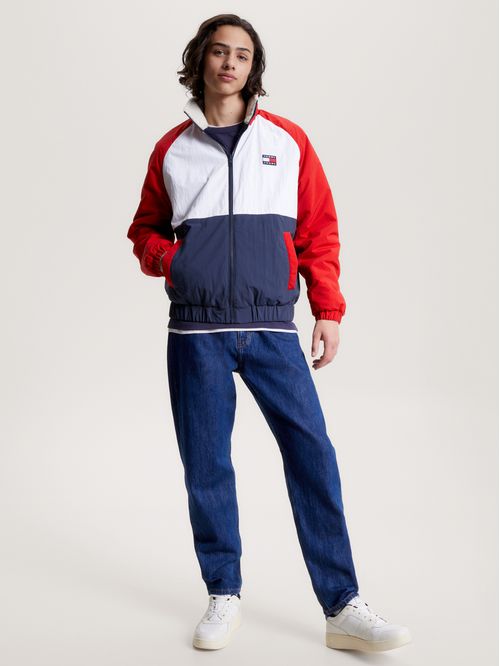 Campera de peluche amplia y reversible