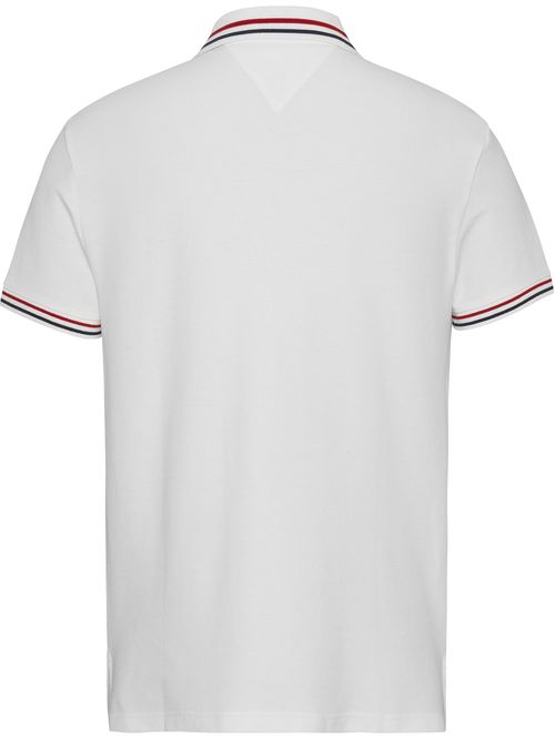 Polo de corte clásico con logo bordado