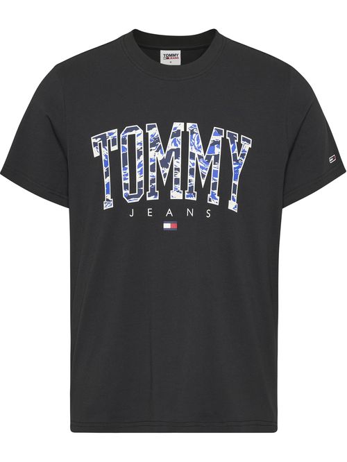 Remera regular con logo impreso
