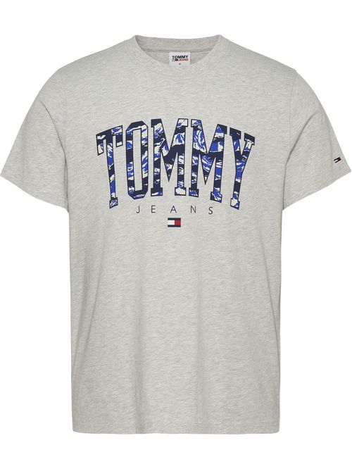Remera regular con logo impreso