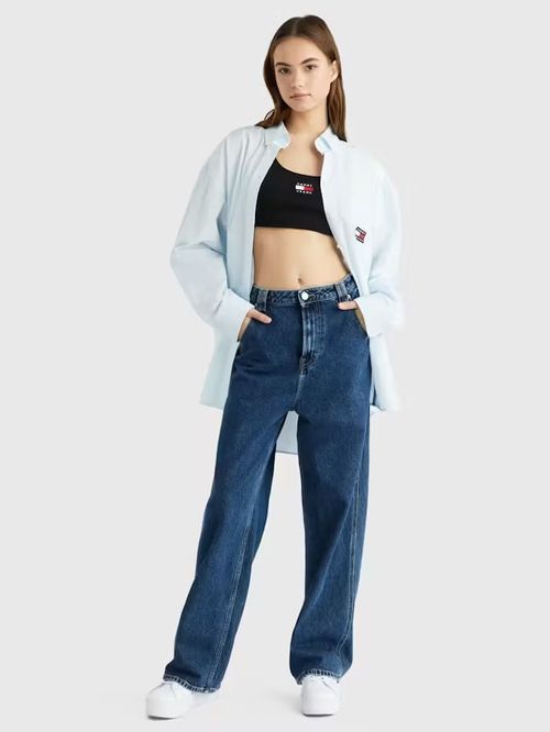 Camisa oversize con parche