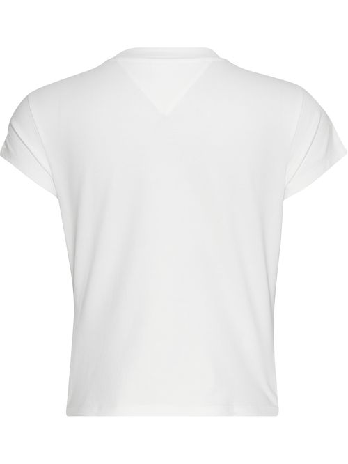 Remera de corte slim con logo