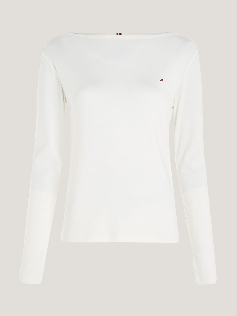 Sweater-de-corte-slim-con-cuello-barco