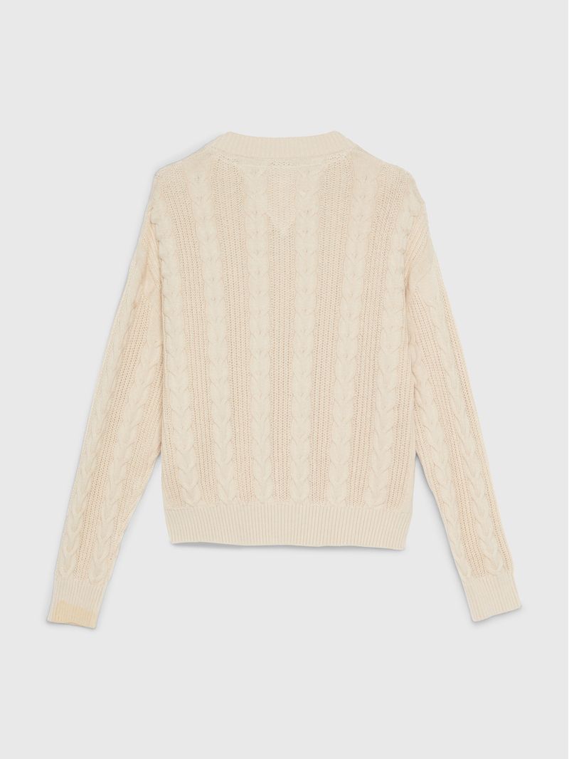 Cardigan-amplio-de-punto-trenzado