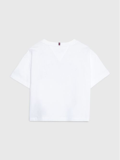Remera de corte amplio con logo