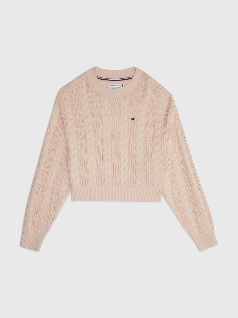 Sweater-amplio-de-punto-trenzado