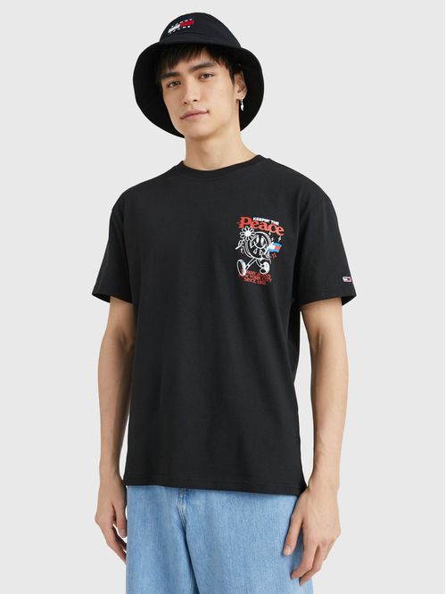Remera de corte clásico con logo Homegrown